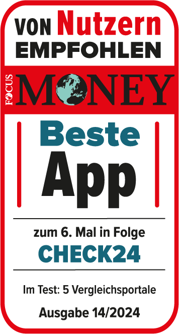 04/2024 | FOCUS-MONEY: CHECK24 hat die beste App 2024